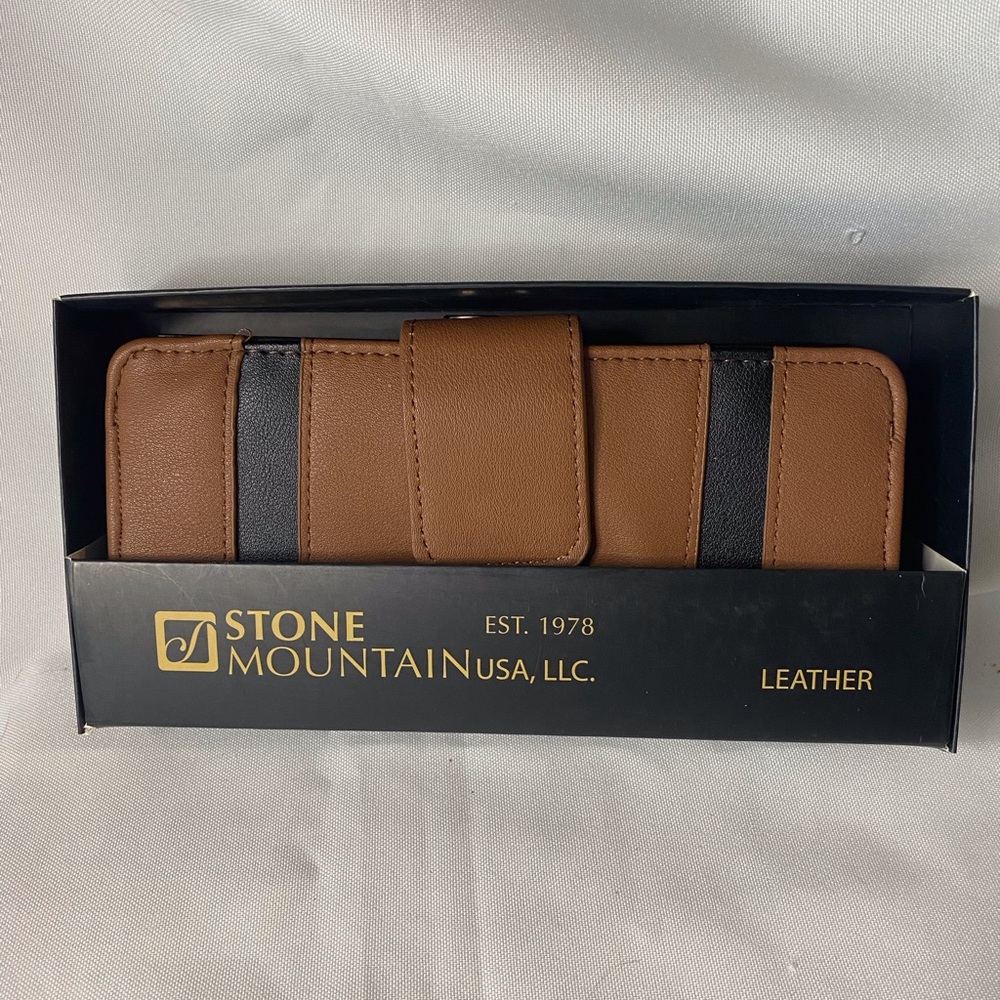 Stone Mountain Leather wallet $35